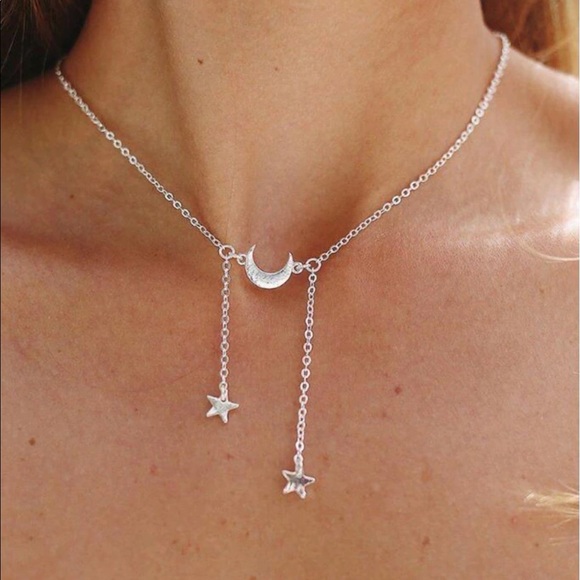 Jewelry - ✨Moon and Star Necklace | Crescent Moon Necklace✨